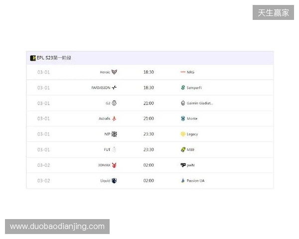 EPL S23揭幕战：Senzu首秀对阵Liquid，3DMAX迎战paiN